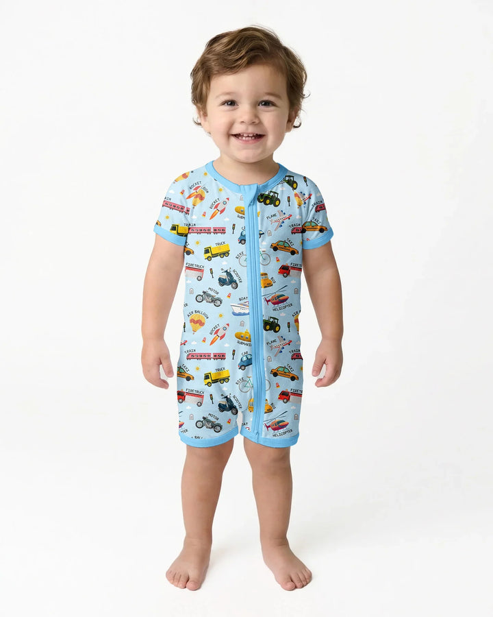 Vehicle Vocabulary Bamboo Shorty Zippy