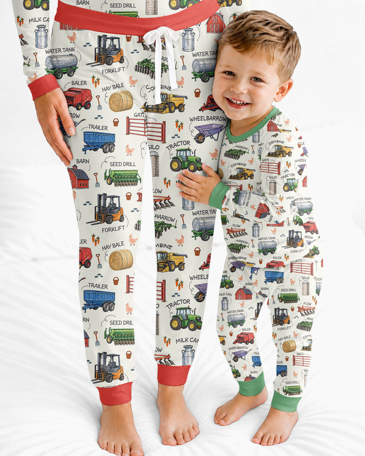 Little Farmer Bamboo Women Pajama Set