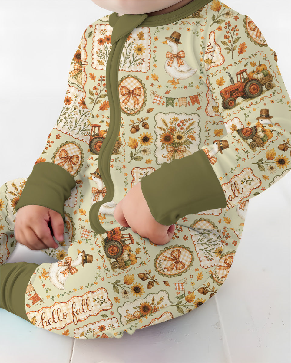 Gerippte Babykleidung mit individuellem Foto - Weich &amp; Skizzenhaft