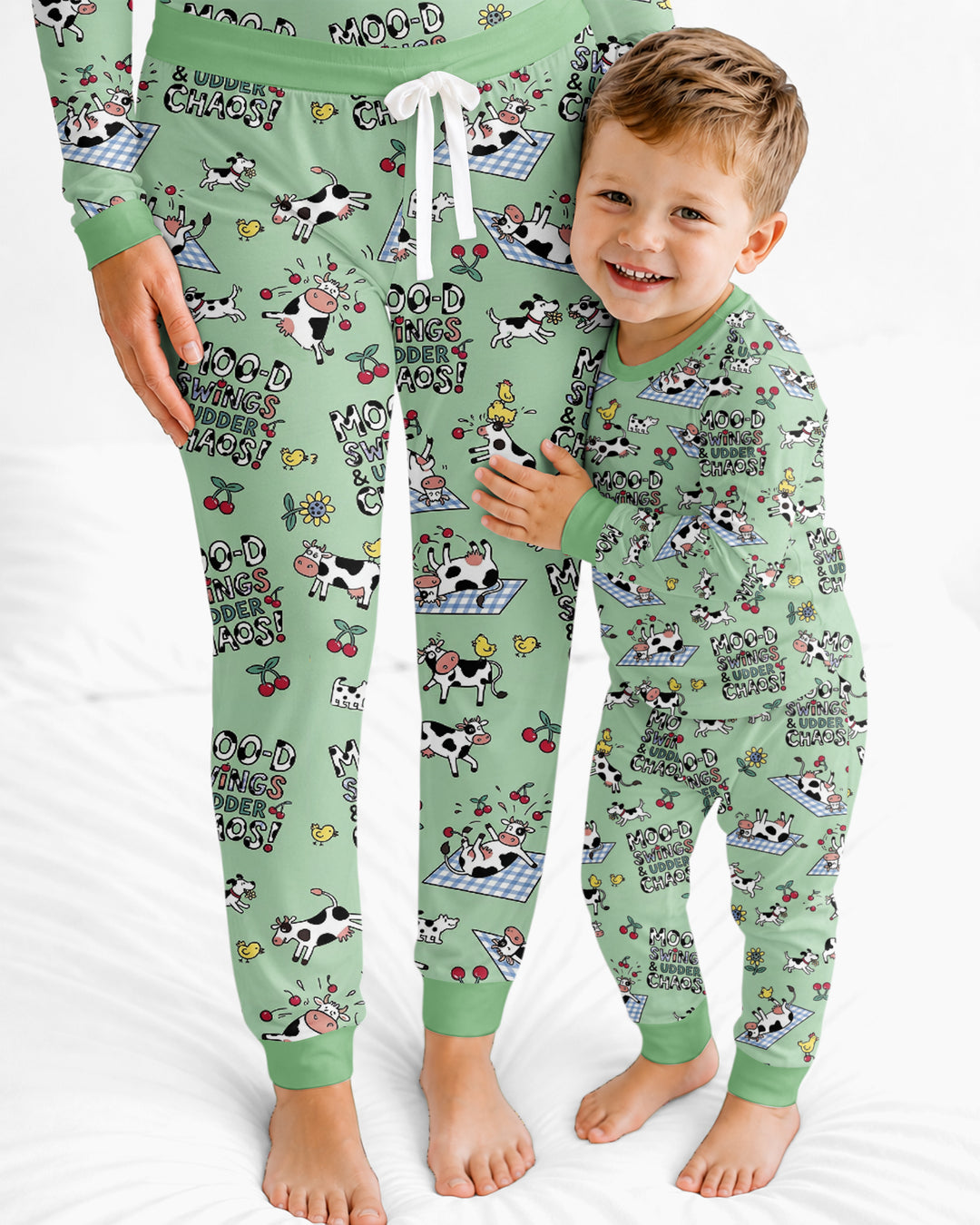 The Udderly Secret Journal Bamboo Women Pajama Set