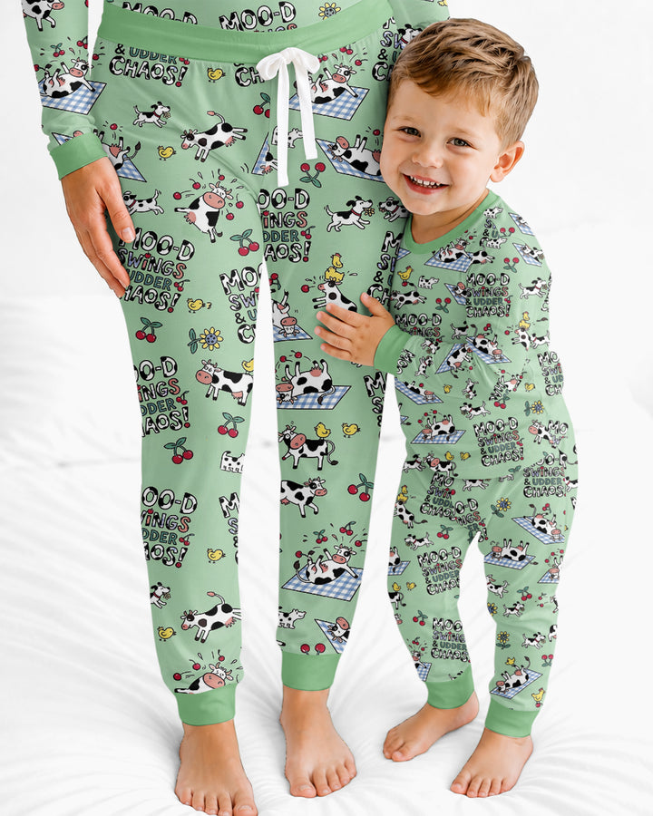 The Udderly Secret Journal Bamboo Women Pajama Set