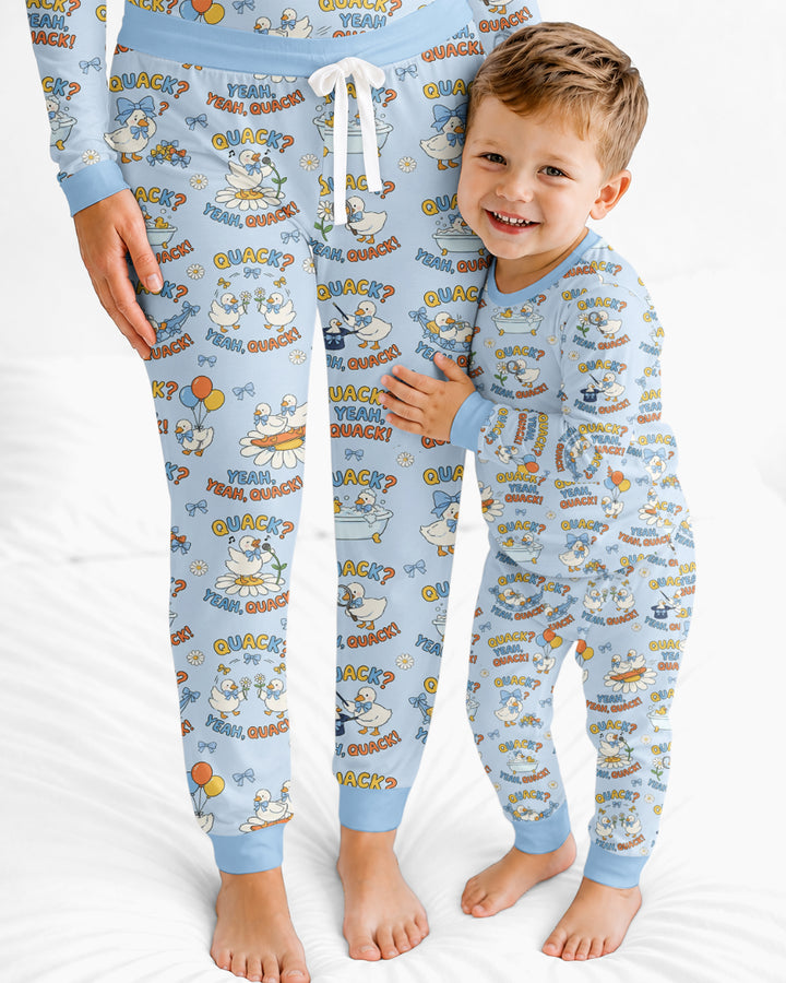 Yeah Quack Show Bamboo Women Pajama Set