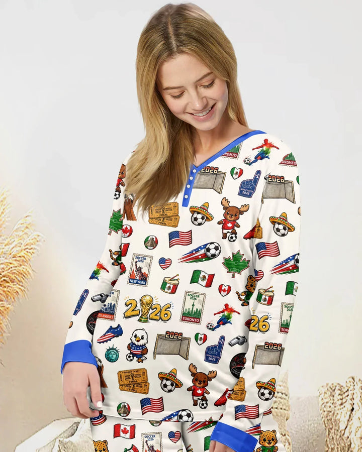 Vorlage Bambus Damen Pyjama Set