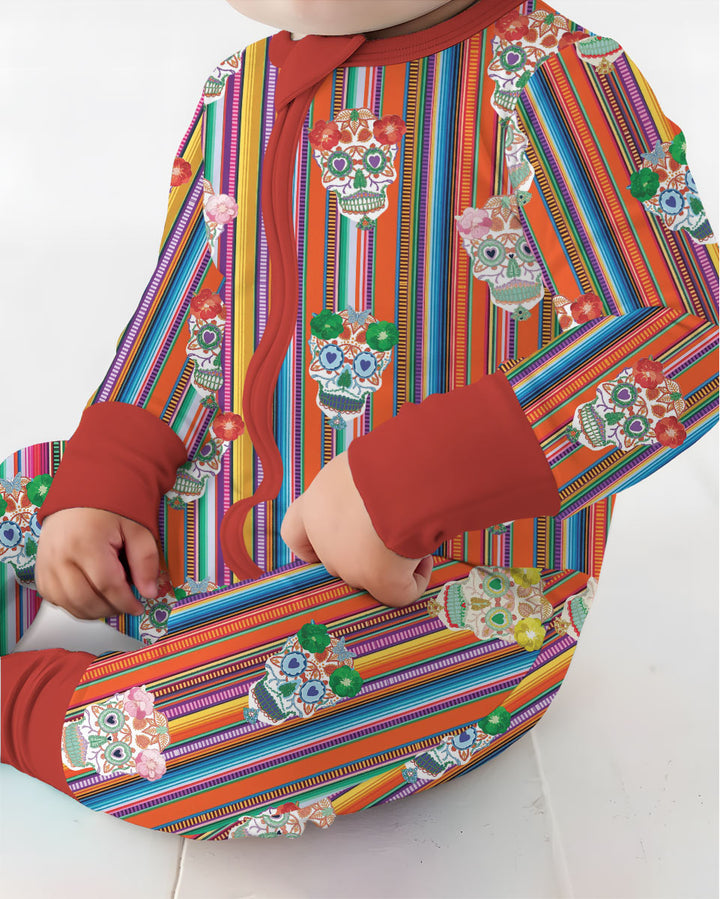 Day of the Dead Vintage Bamboo Convertible Zippy