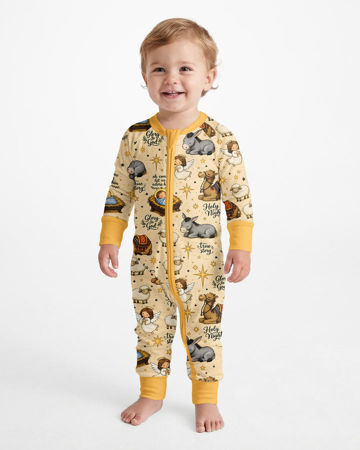 Nativity Christmas Holy Night Bamboo Convertible Zippy
