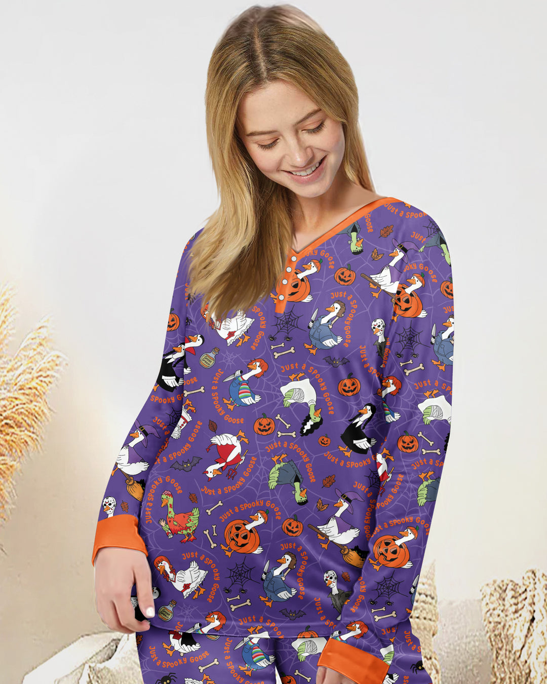 Vorlage Bambus Damen Pyjama Set