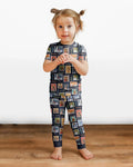Our Lady, Around the World Bamboo Two Piece Short Sleeve Pajama Set