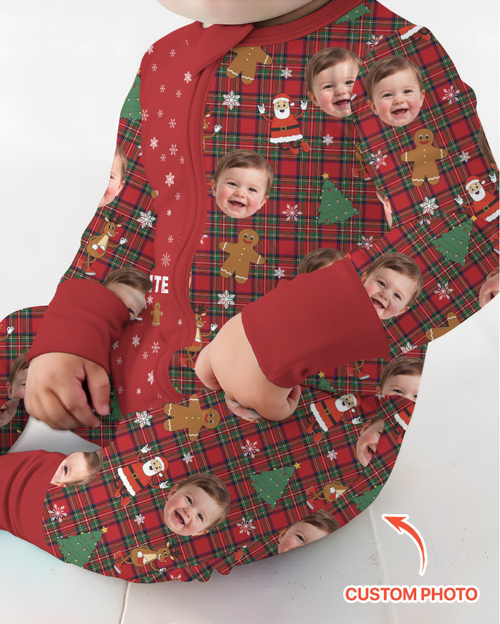 I'm The Favorite Christmas Funny Brother Sister Matching Bamboo Convertible Zippy