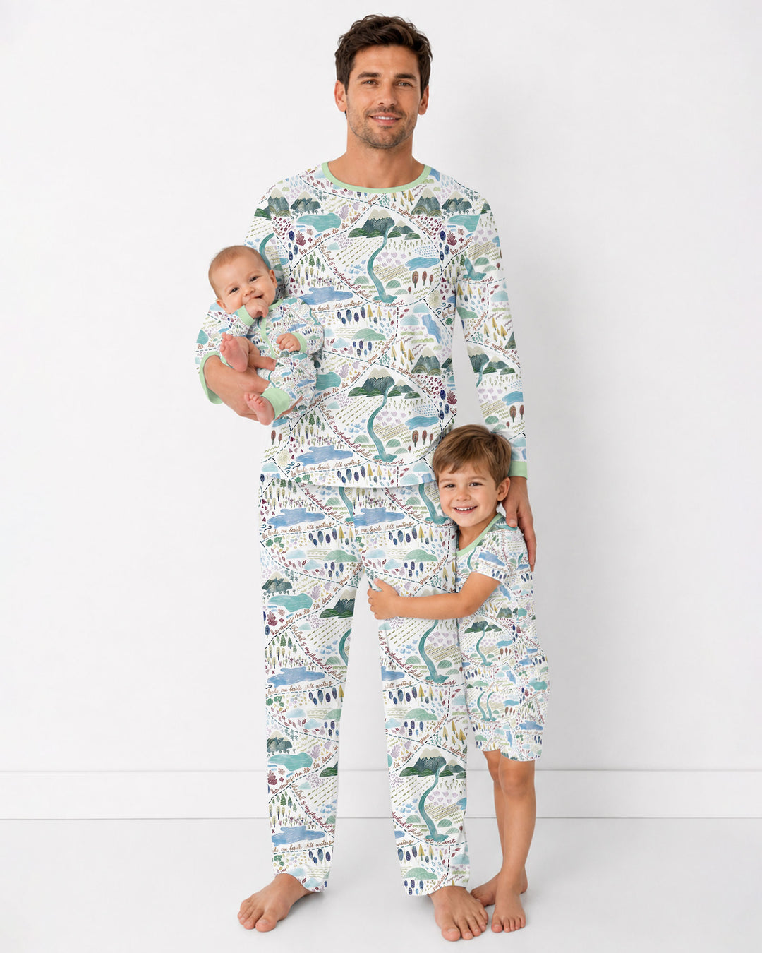 Vorlage Herren-Pyjama-Set