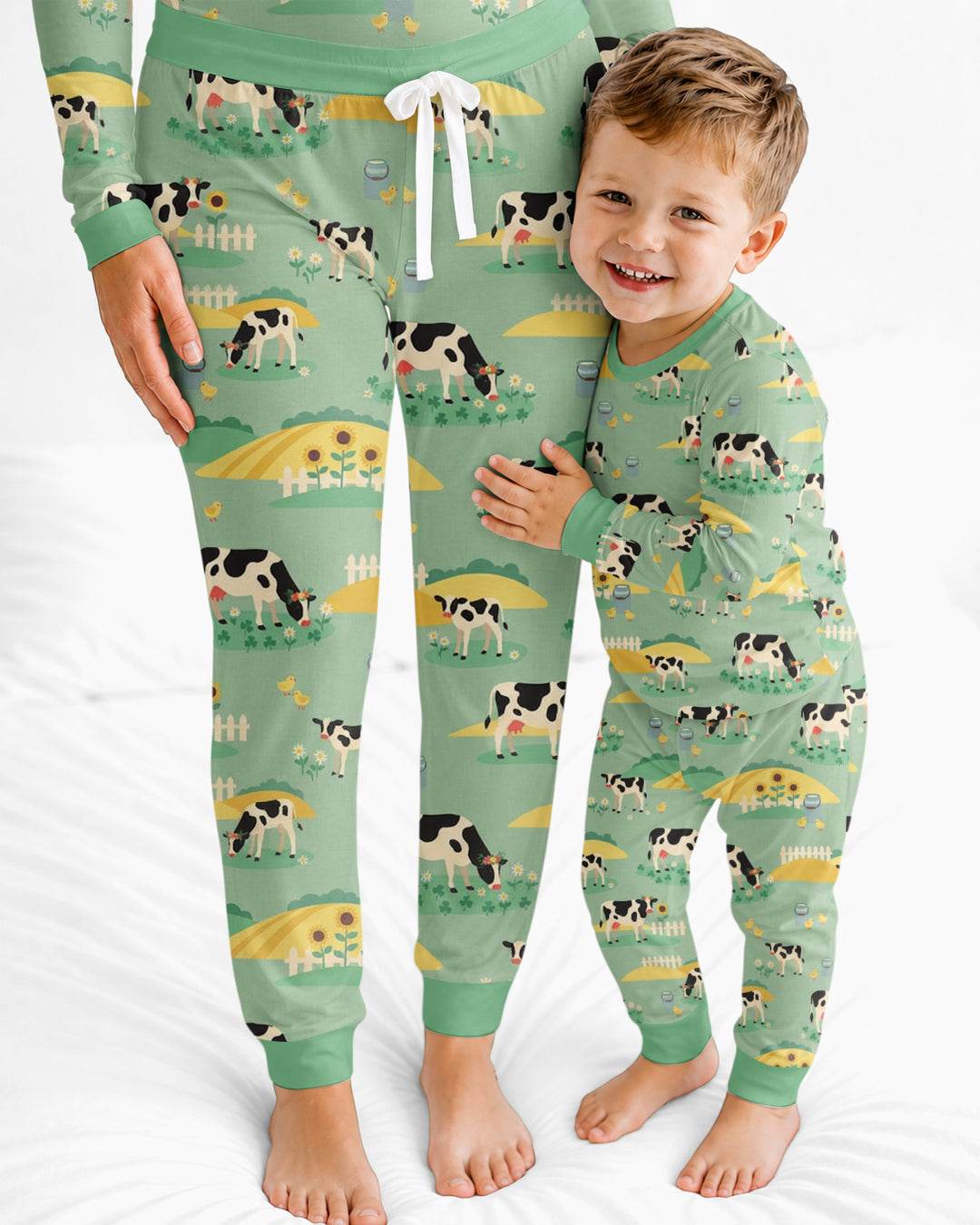 Pasture Sunlit Waltz Bamboo Women Pajama Set
