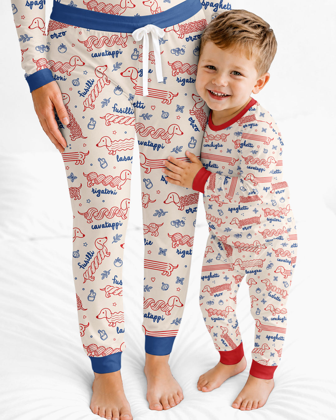 Dachshund Spagetti Bamboo Women Pajama Set