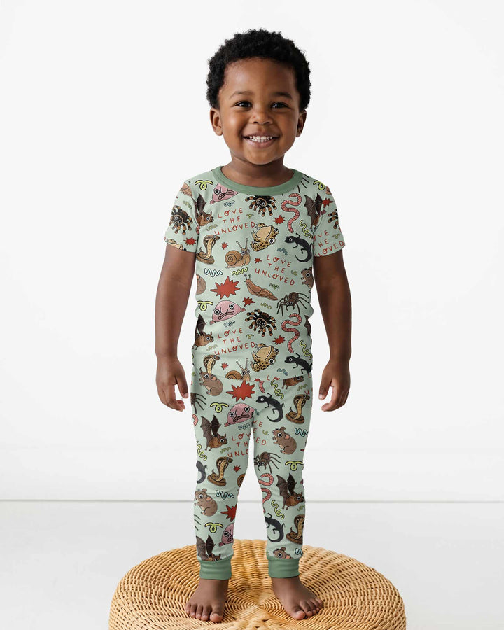 Love the Unloved Bamboo Two Piece Short Sleeve Pajama Set