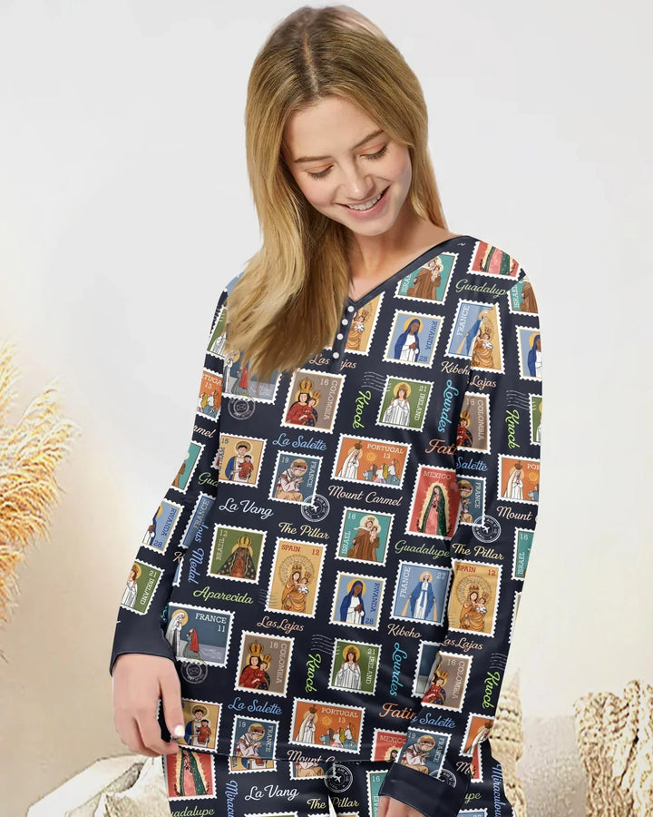 Vorlage Bambus Damen Pyjama Set