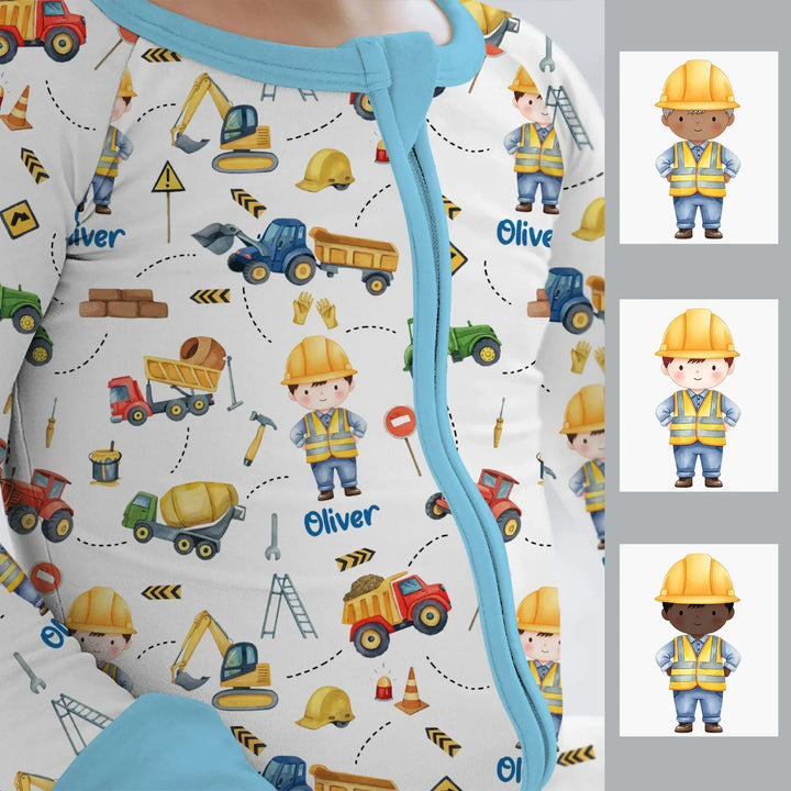 Gerippte Babykleidung mit individuellem Foto - Weich &amp; Skizzenhaft