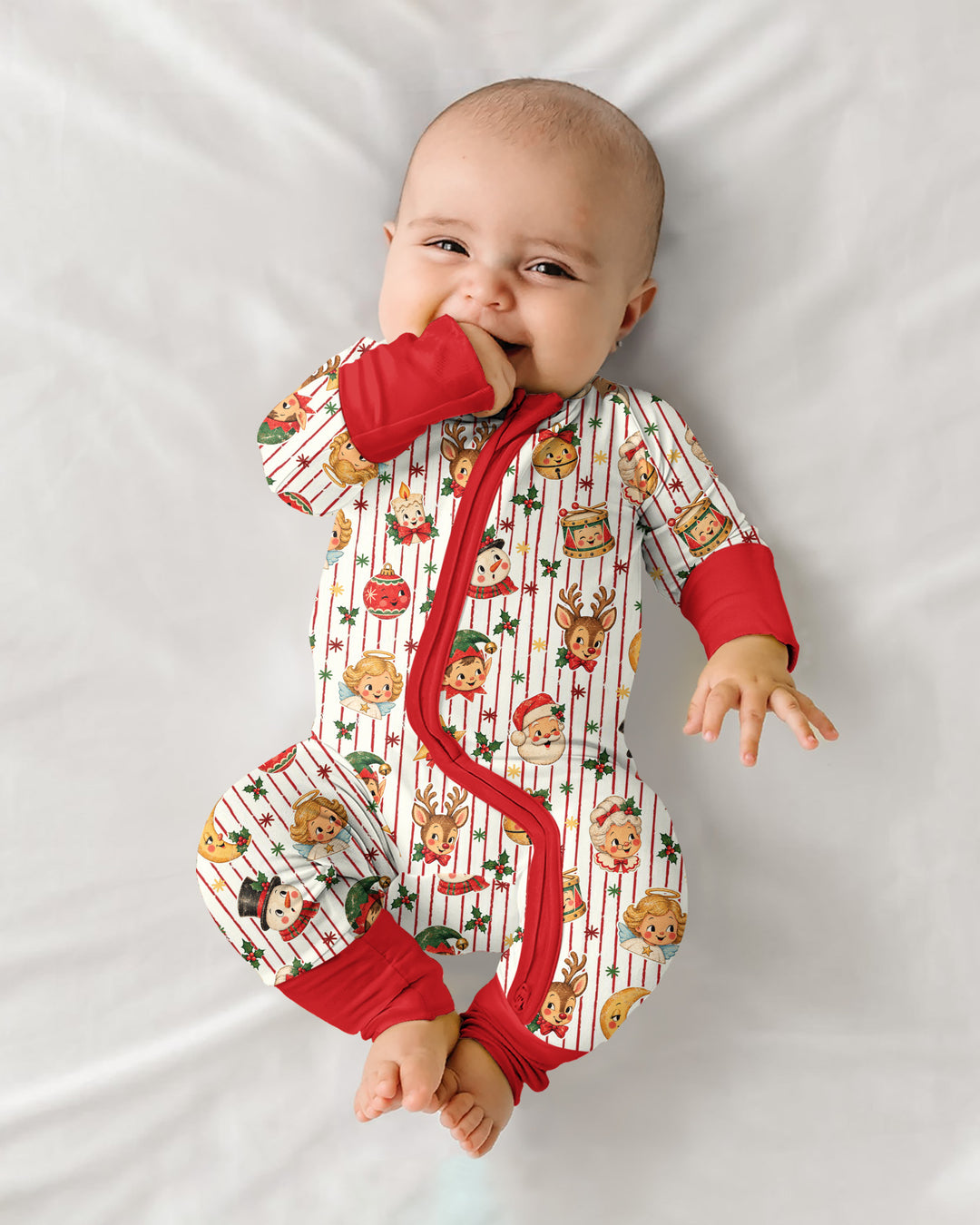 Vintage Christmas Bamboo Convertible Zippy