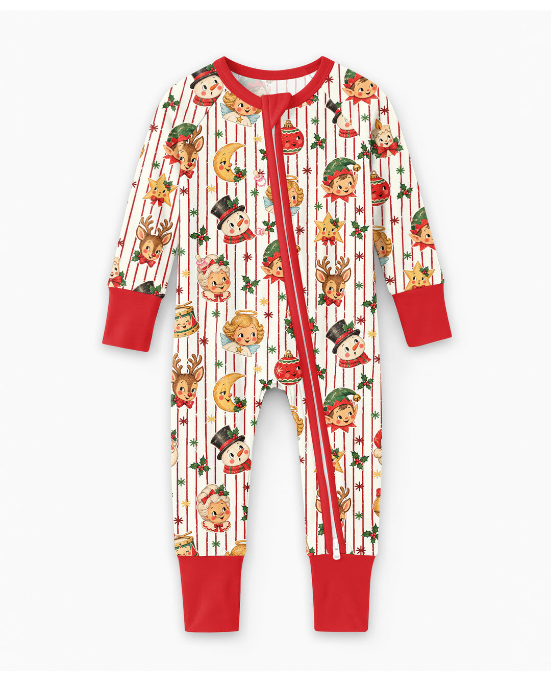 Vintage Christmas Bamboo Convertible Zippy