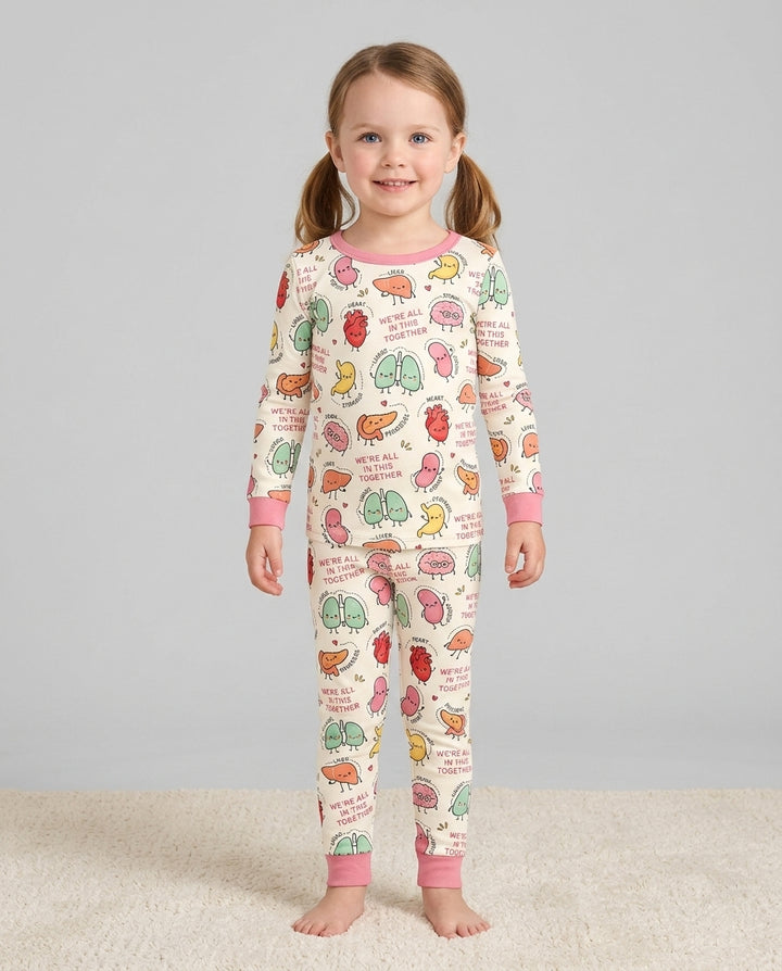 We're All In This Together Bamboo Two Piece Long Sleeve Pajama Set