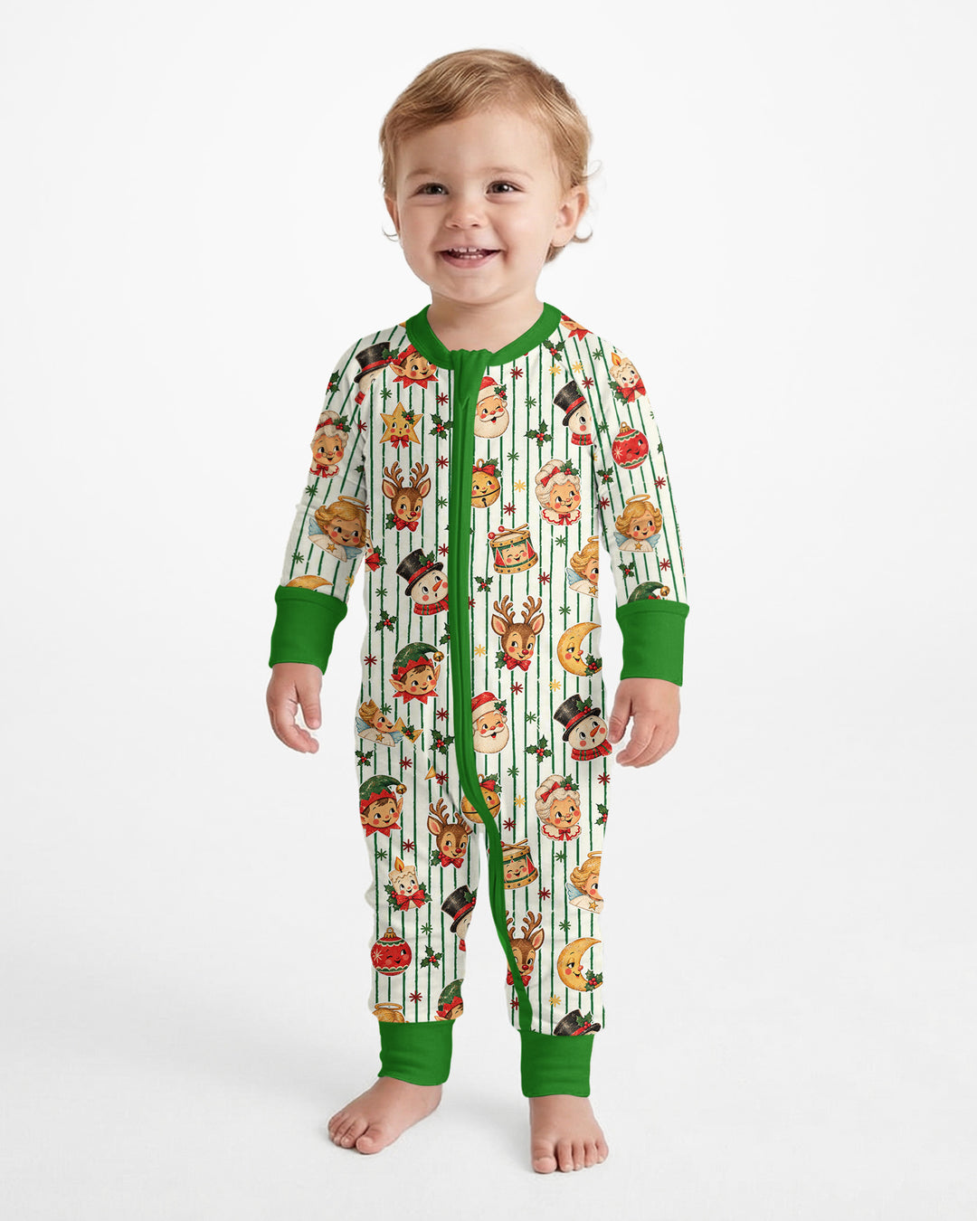 Vintage Christmas Bamboo Convertible Zippy