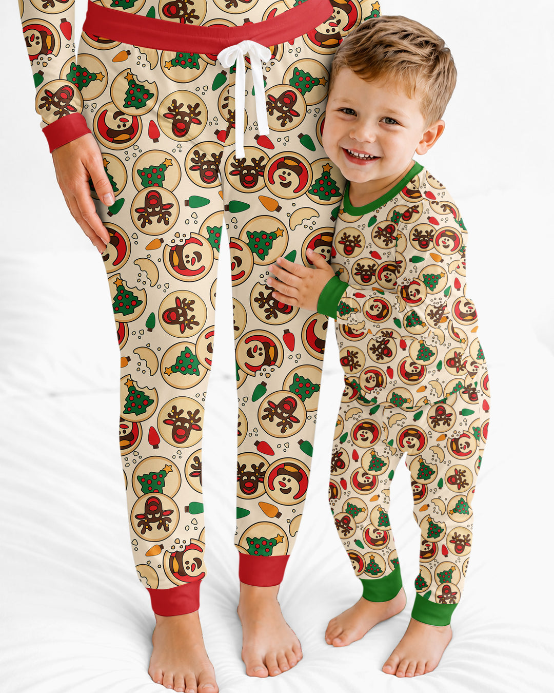 Christmas Sugar Cookie Bamboo Women Pajama Set