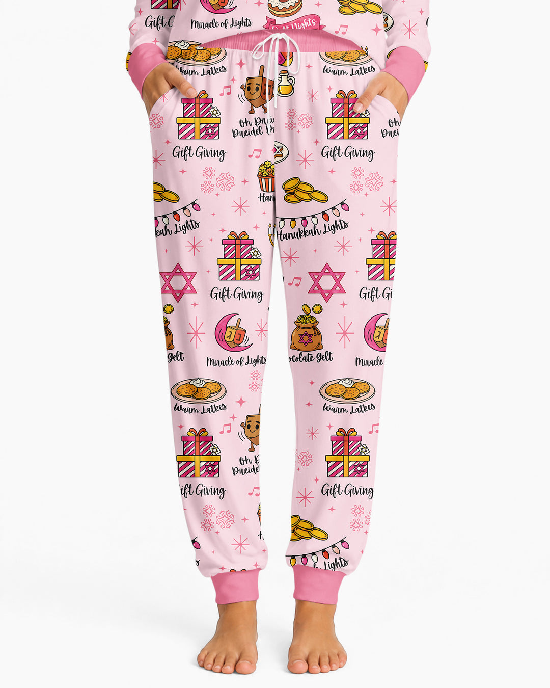 Hanukkah Night Bamboo Women Pajama Set