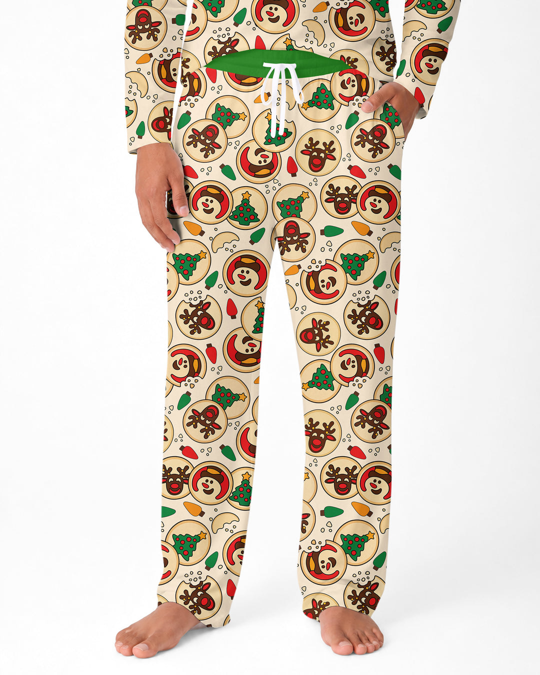 Christmas Sugar Cookie Bamboo Men's Pajama Set