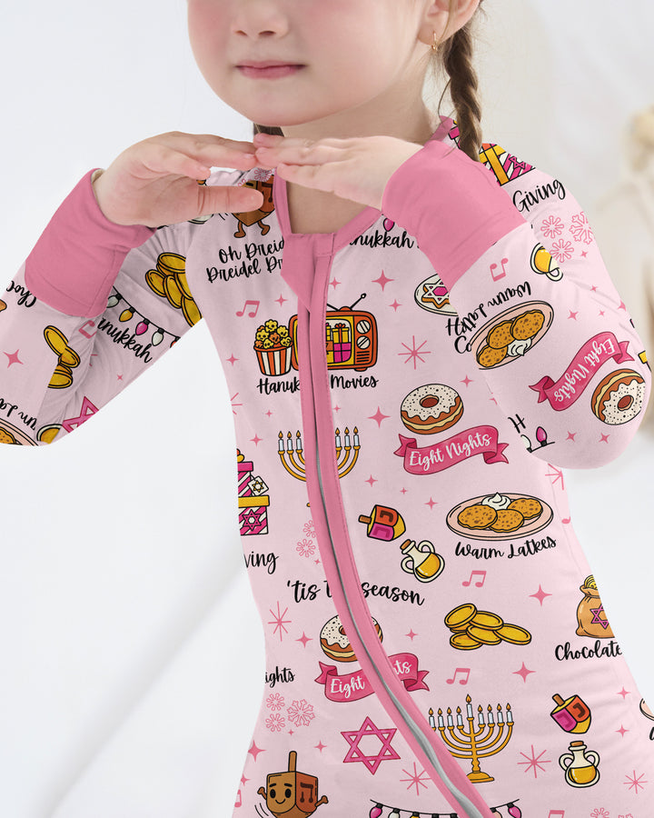 Hanukkah Night Bamboo Convertible Zippy