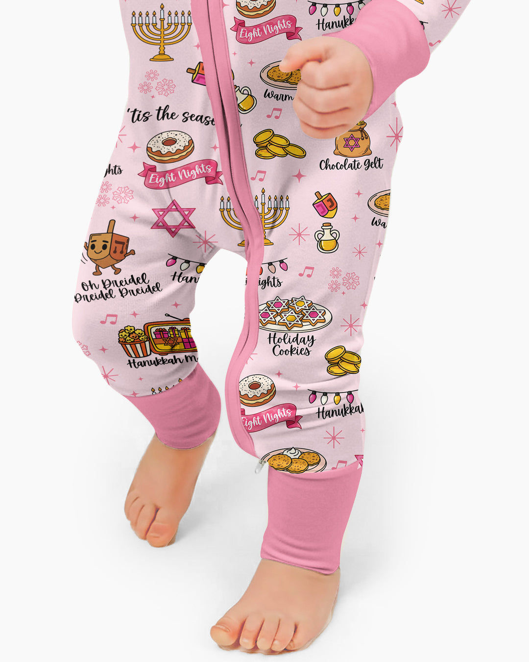 Hanukkah Night Bamboo Convertible Zippy