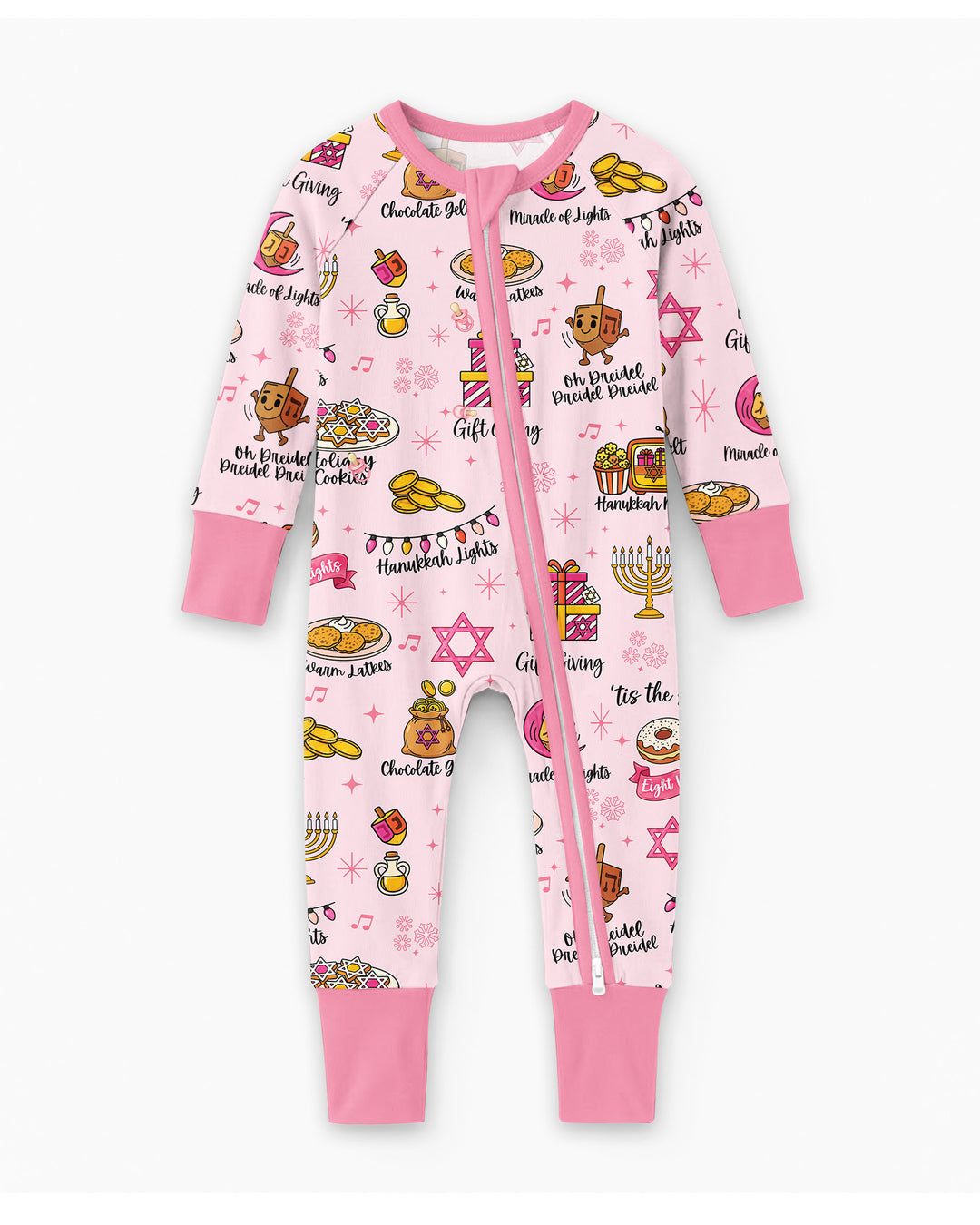 Hanukkah Night Bamboo Convertible Zippy