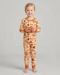 Thick Thighs and Pumpkin Pies Bamboo Two Piece Long Sleeve Pajama Set