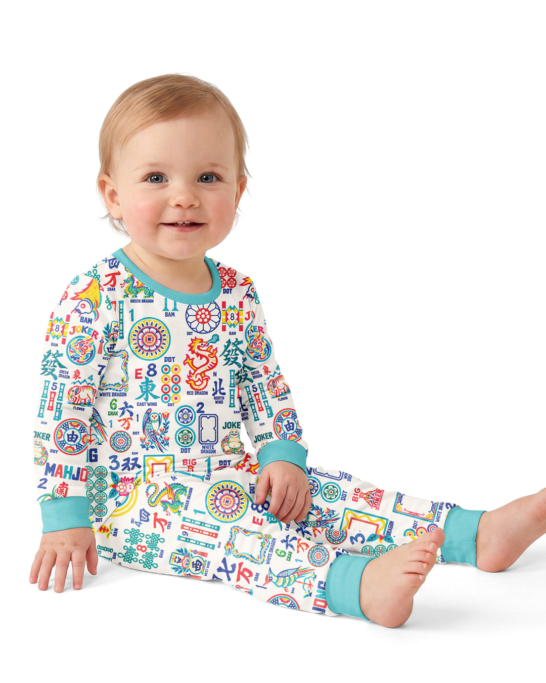 Mahjong Time Family Matching Bamboo Convertible Zippy