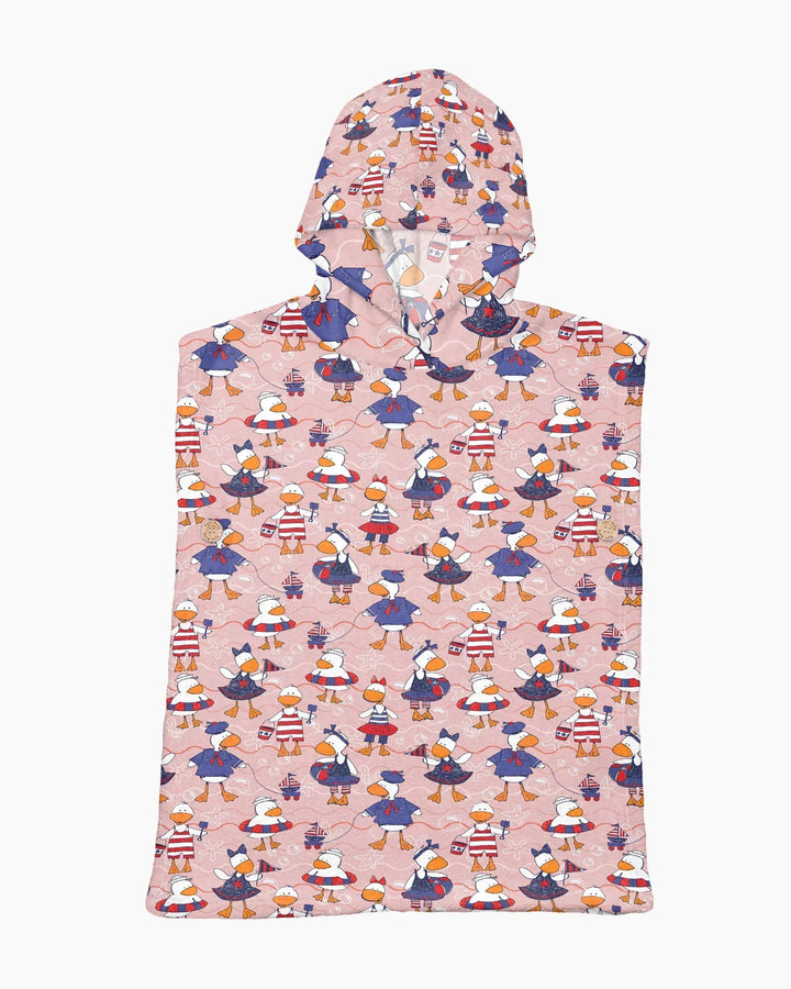 Vorlage Bade-Poncho Bambus