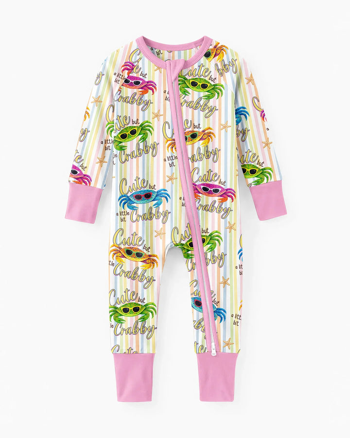 Cute But A Little Bit Crabby Bamboo Convertible Zippy