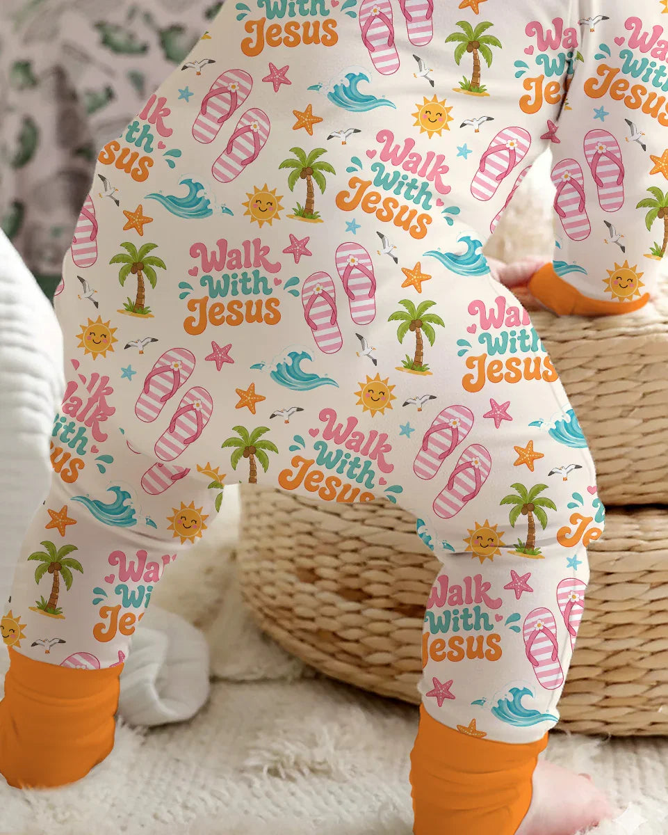 Groovy Summer Walk With Jesus Bamboo Convertible Zippy