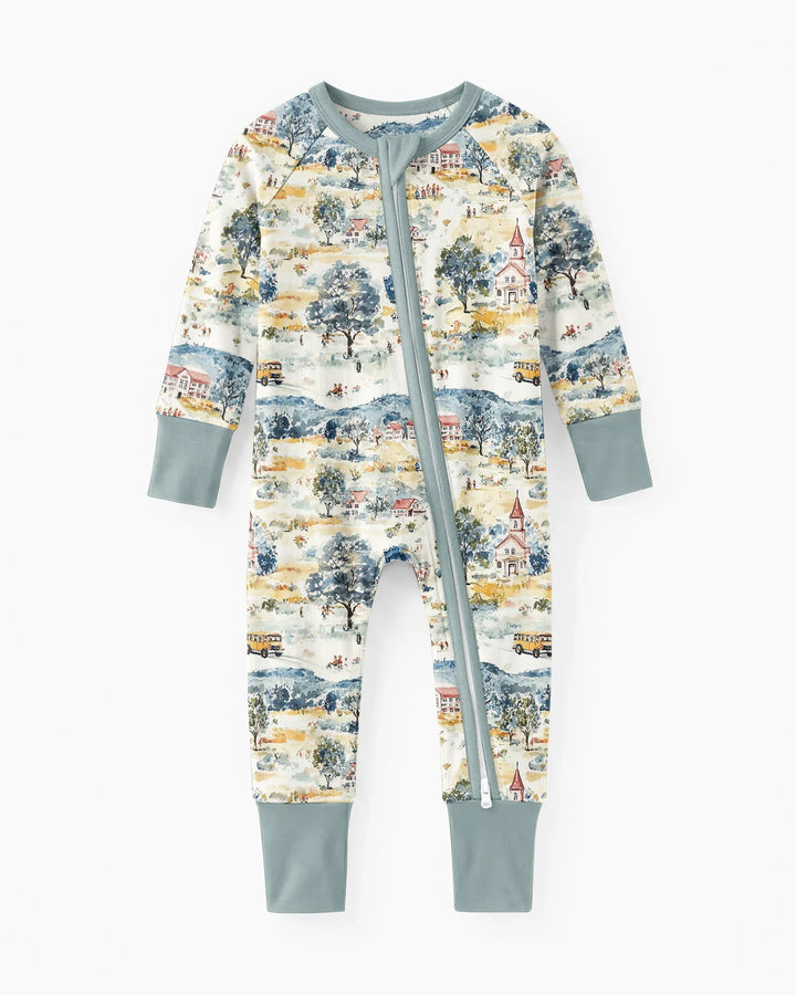 Gerippte Babykleidung mit individuellem Foto - Weich &amp; Skizzenhaft