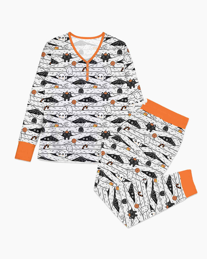 Vorlage Bambus Damen Pyjama Set