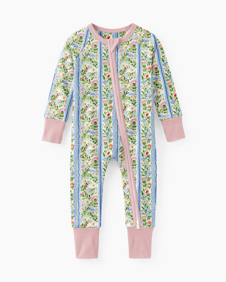 Gerippte Babykleidung mit individuellem Foto - Weich &amp; Skizzenhaft