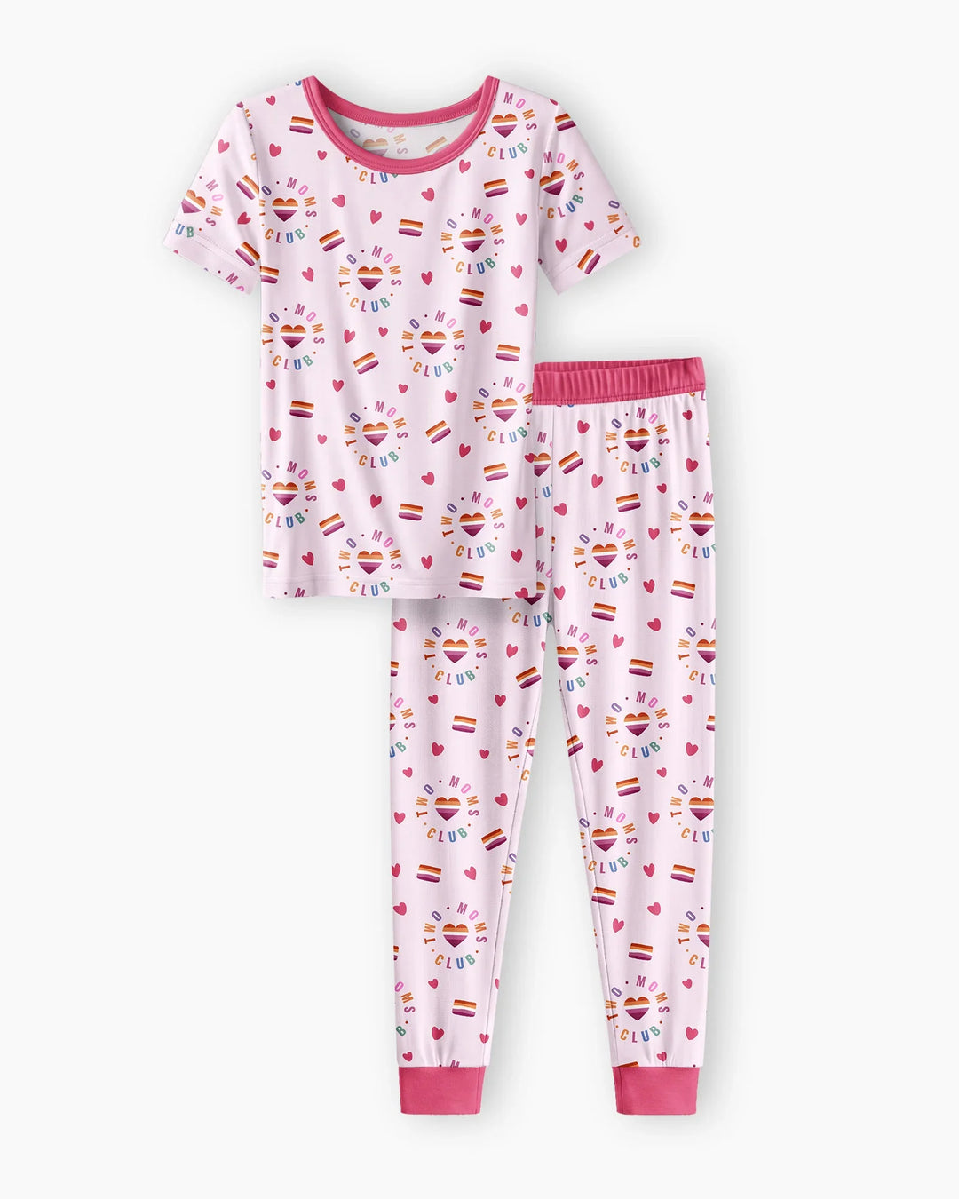 Zweiteiliges, kurzärmliges Pyjama-Set mit Marienkäfern