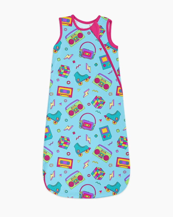 80s Retro Neon Bamboo Sleep Bag