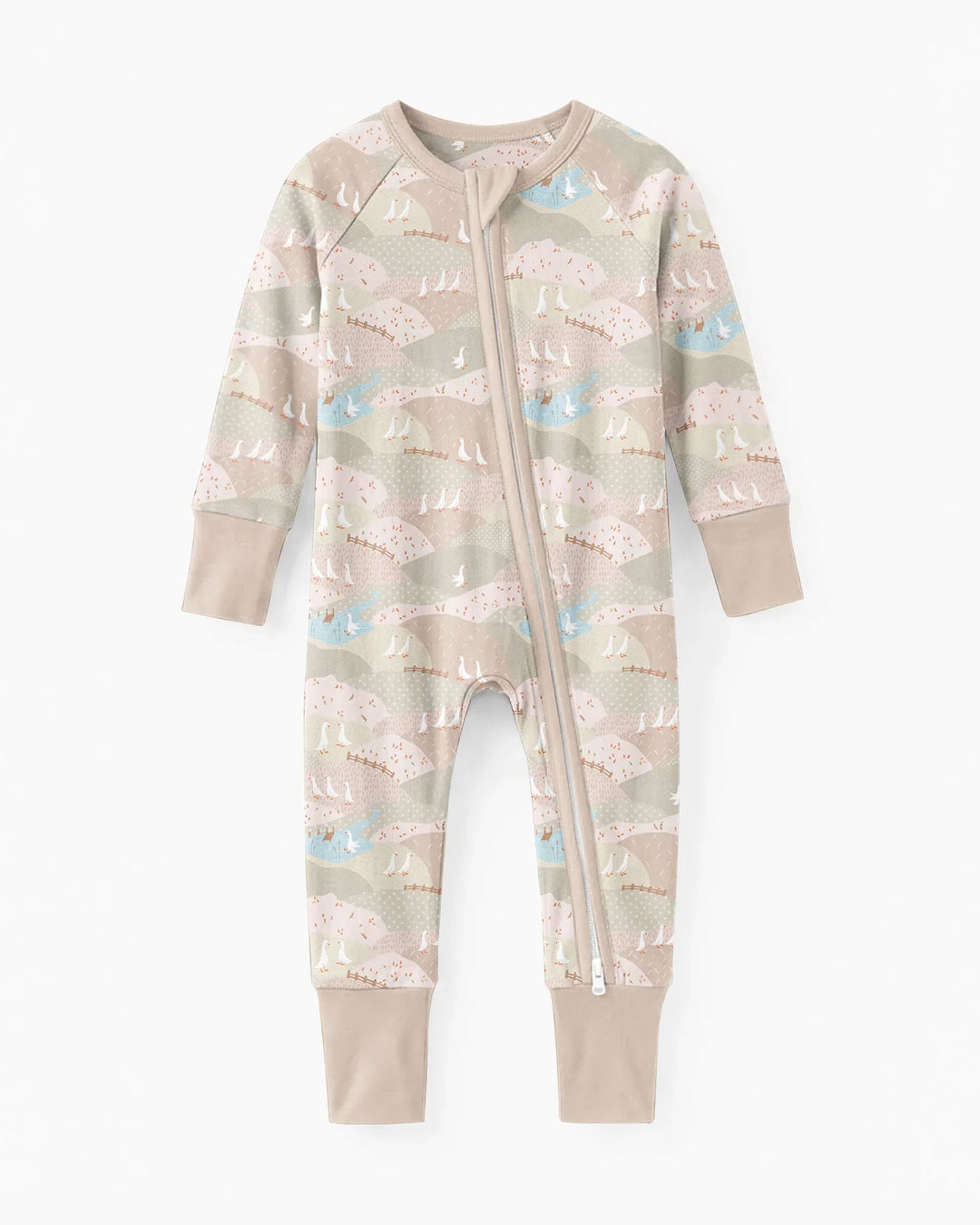 Wandering Geese Family Matching Bamboo Convertible Zippy
