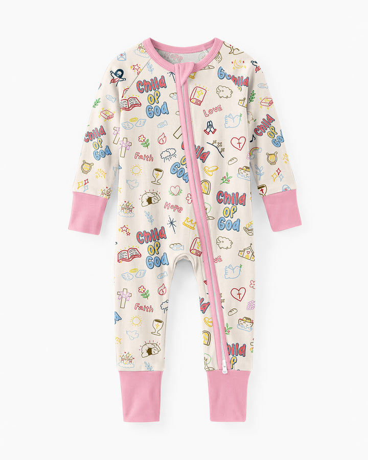 Gerippte Babykleidung mit individuellem Foto - Weich &amp; Skizzenhaft