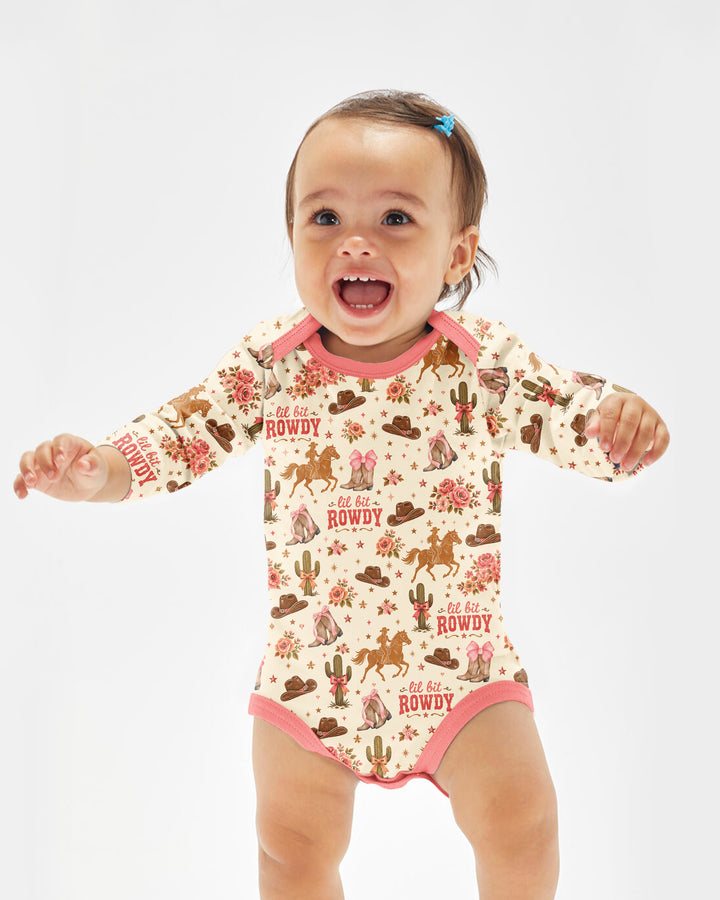 Gerippte Babykleidung mit individuellem Foto - Weich &amp; Skizzenhaft