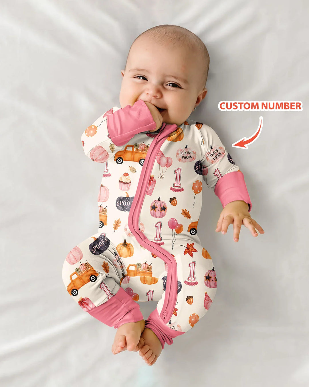 Little Pumpkin Birthday Bamboo Convertible Zippy