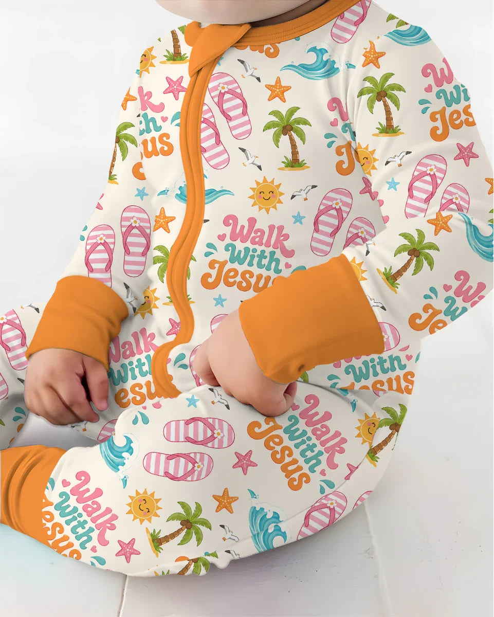 Groovy Summer Walk With Jesus Bamboo Convertible Zippy