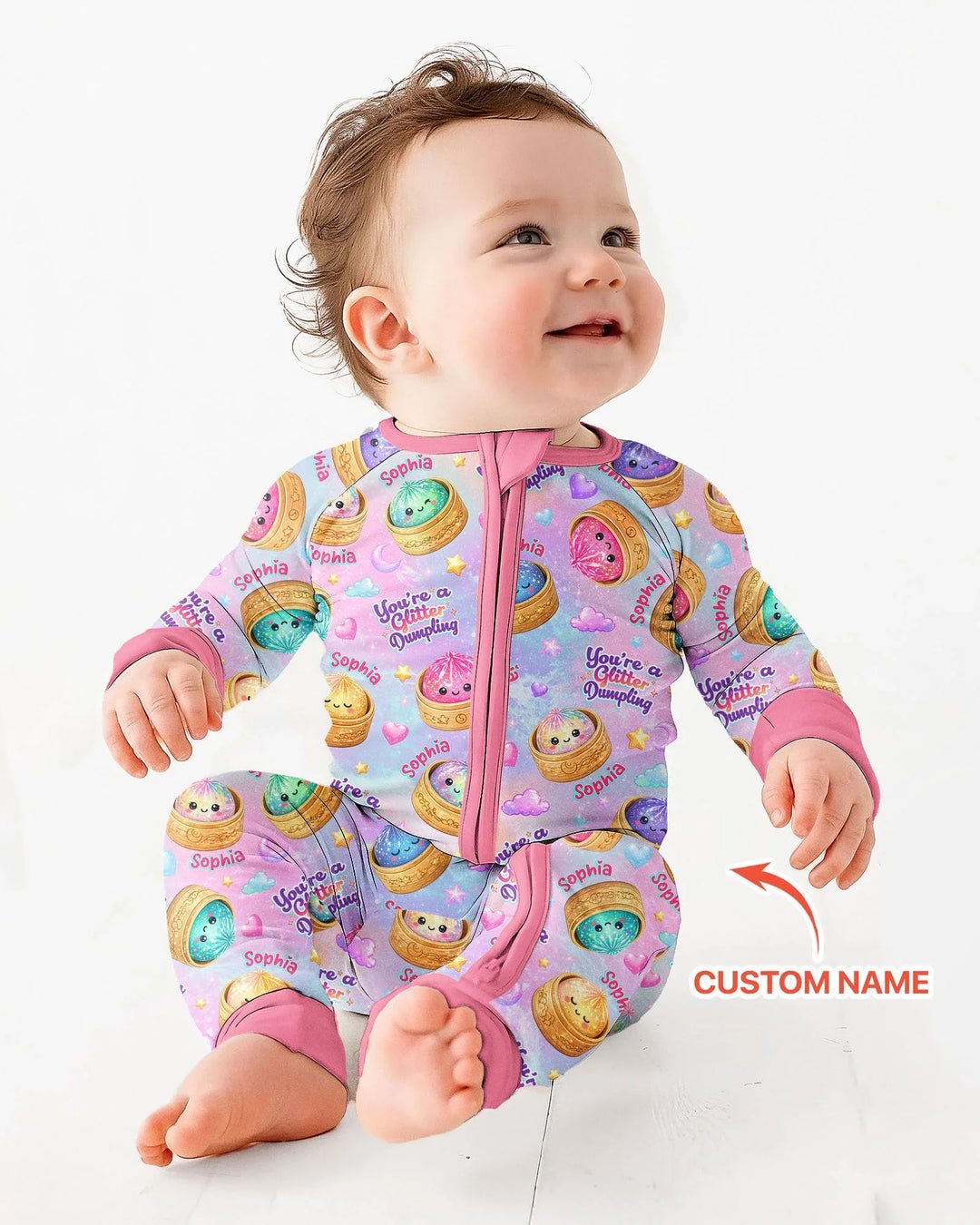 Gerippte Babykleidung mit individuellem Foto - Weich &amp; Skizzenhaft