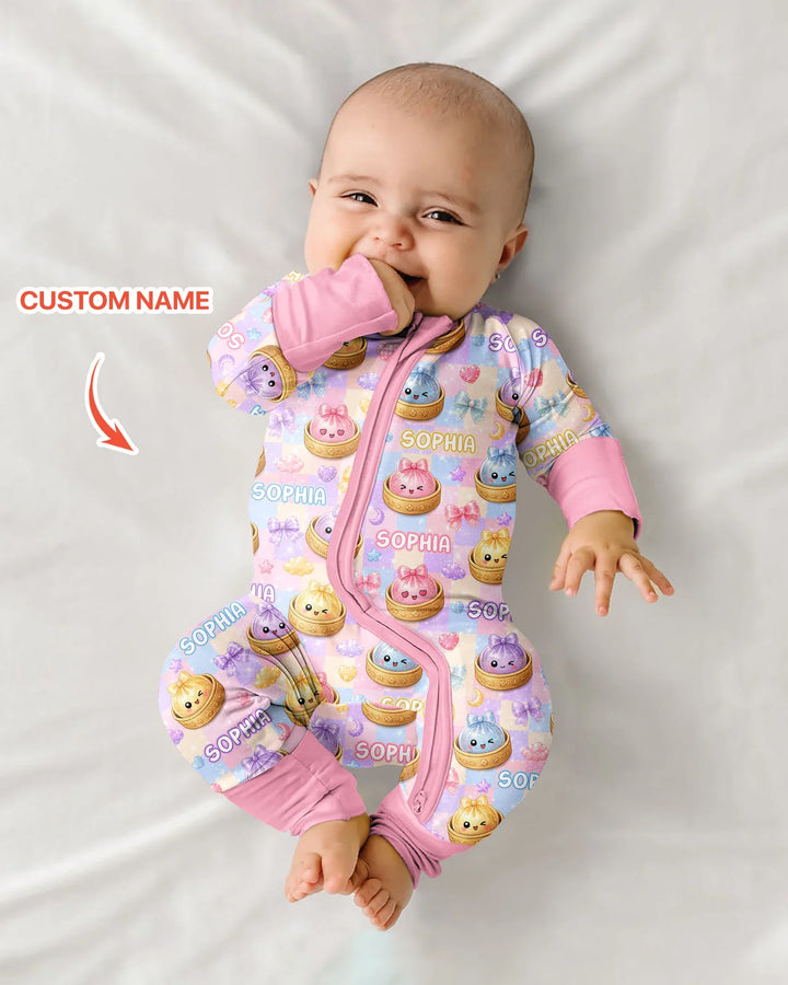 Gerippte Babykleidung mit individuellem Foto - Weich &amp; Skizzenhaft