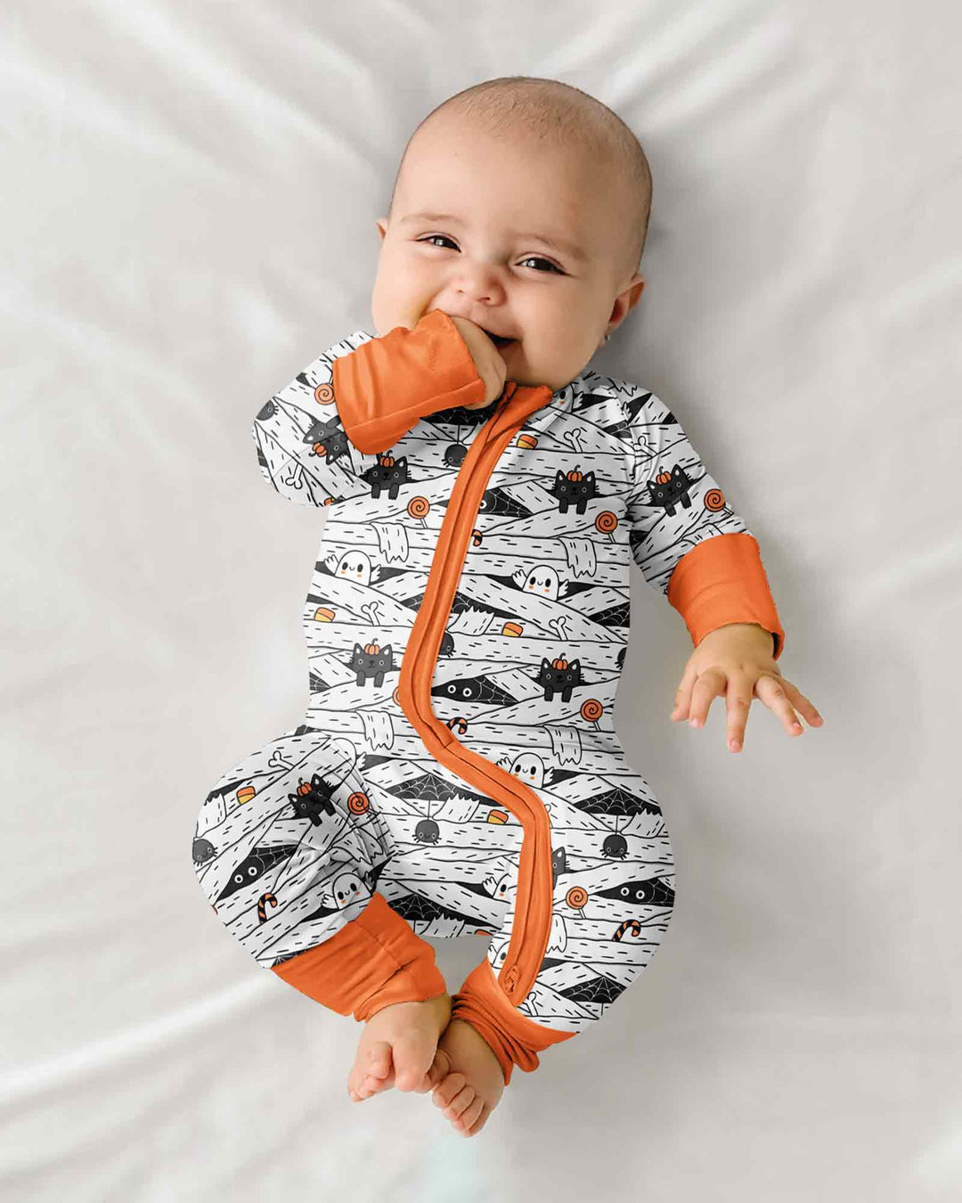 Gerippte Babykleidung mit individuellem Foto - Weich &amp; Skizzenhaft