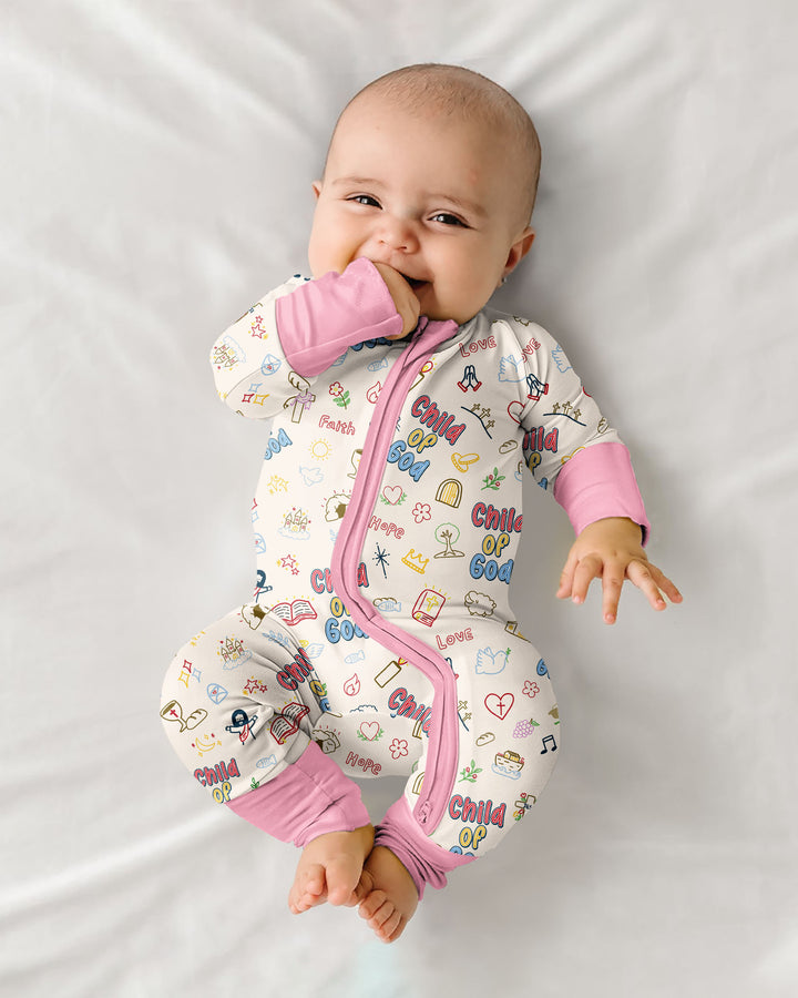 Gerippte Babykleidung mit individuellem Foto - Weich &amp; Skizzenhaft