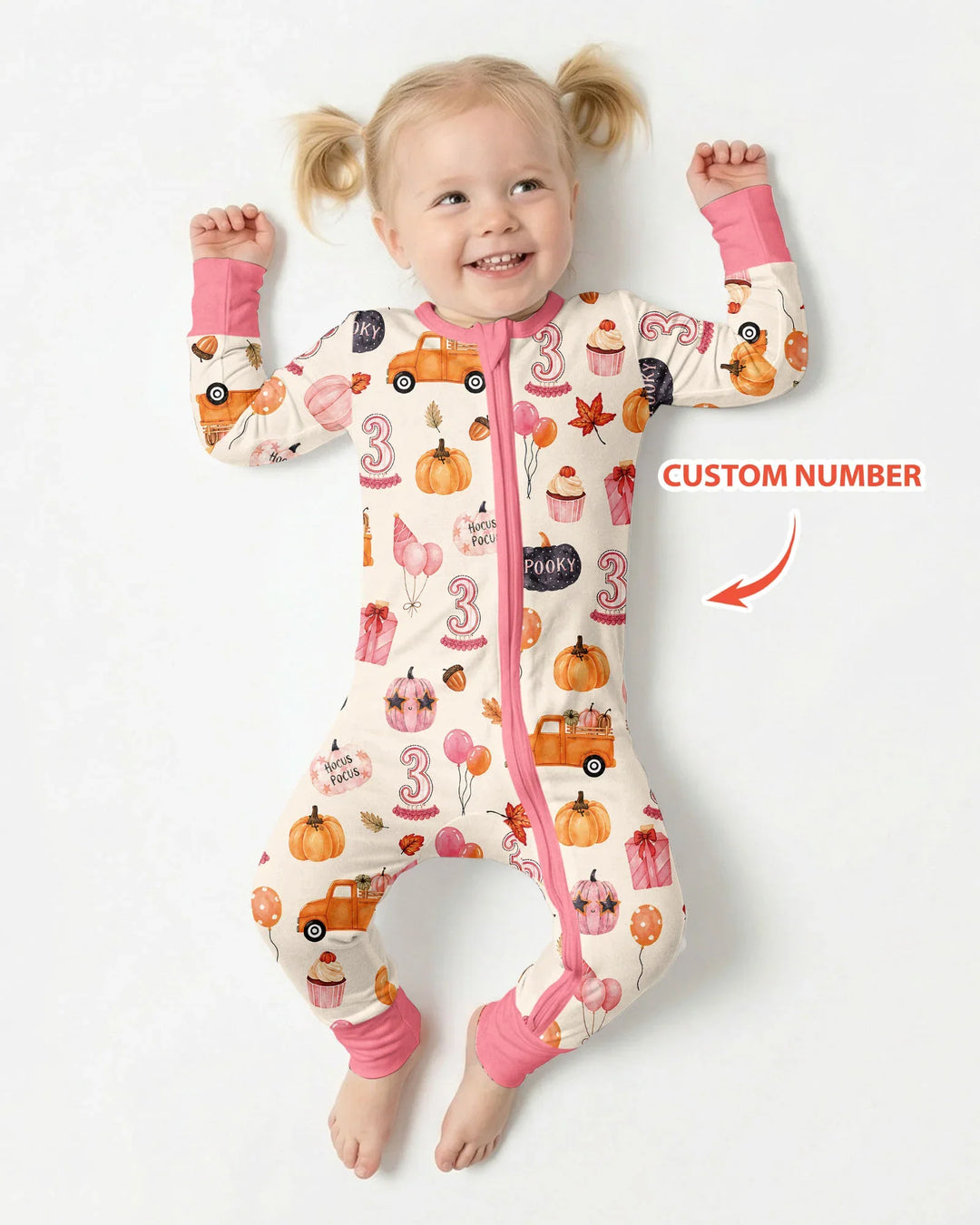 Little Pumpkin Birthday Bamboo Convertible Zippy