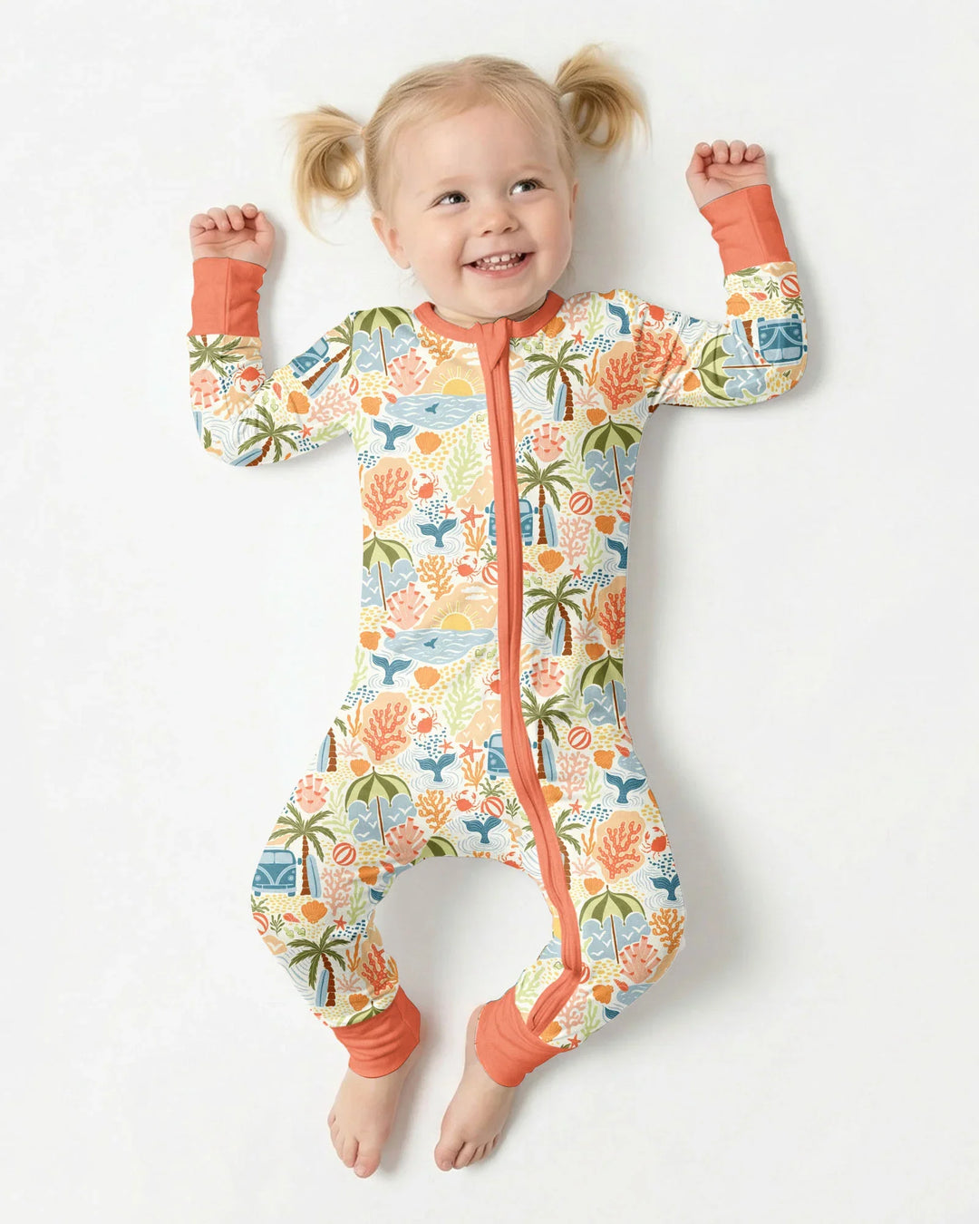 Gerippte Babykleidung mit individuellem Foto - Weich &amp; Skizzenhaft