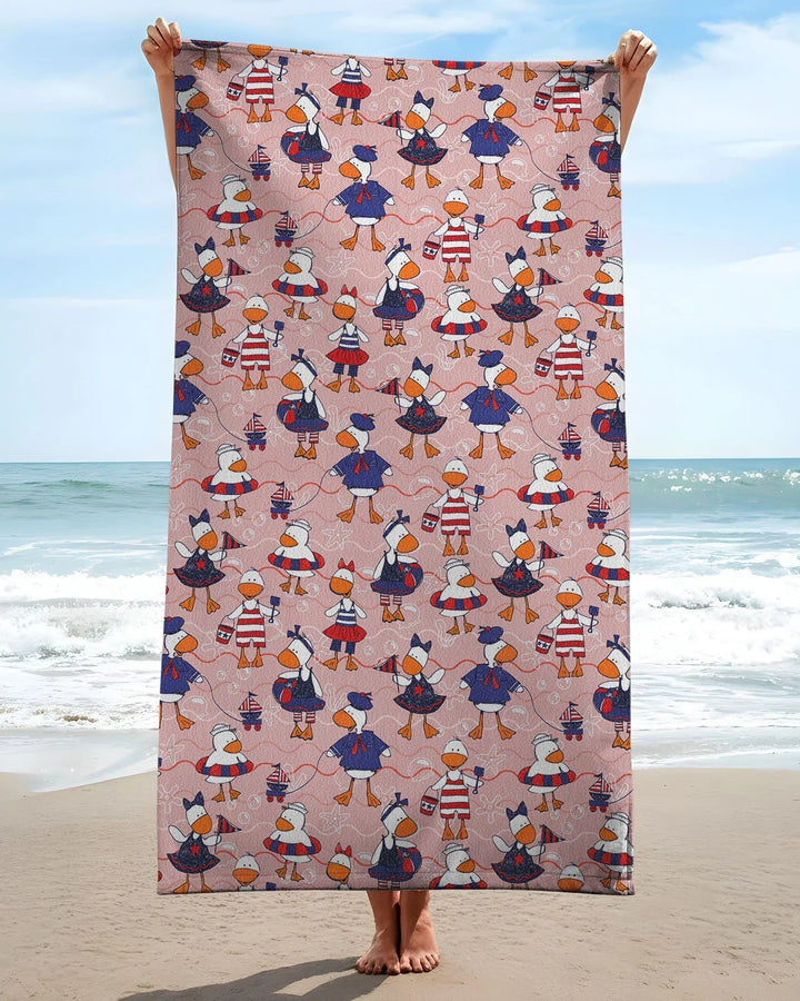 Vorlage Bambus-Strandtuch